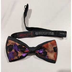 BRIONI Bow Tie 100% Silk  Formal  Handmade in Italy Mens Vtg Luxury READ